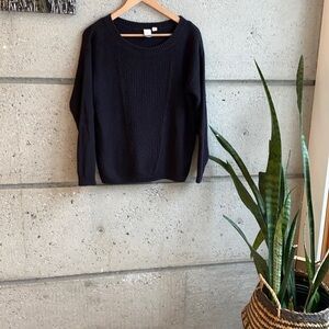 Roxy Knit Black Sweater